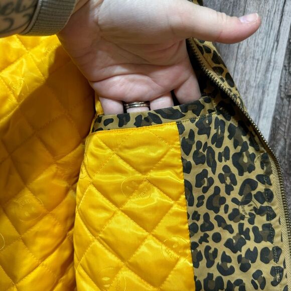 Drew House- Leopard/ Cheetah Print Zip Front Jacket- Sz. XXL - Picture 12 of 15